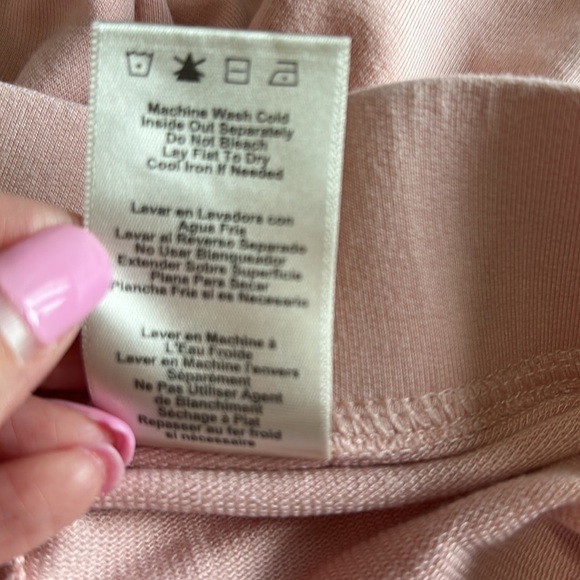 UGG Pink Ultra Soft Watts Paneled
Knit Pant Legging Soft Comfy  Sz S - Picture 10 of 11